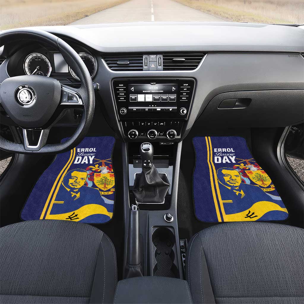 Barbados Errol Barrow Day Car Mats Barbadian Father of Independence