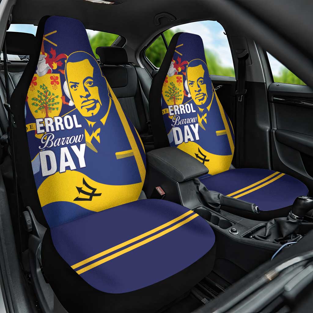 Barbados Errol Barrow Day Car Seat Cover Barbadian Father of Independence