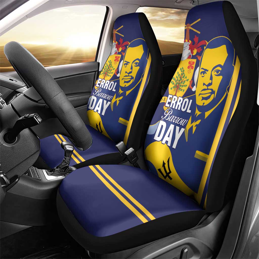 Barbados Errol Barrow Day Car Seat Cover Barbadian Father of Independence