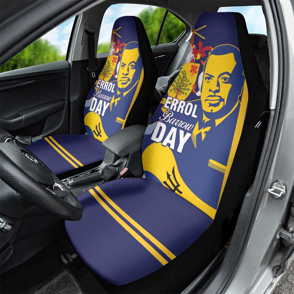 Barbados Errol Barrow Day Car Seat Cover Barbadian Father of Independence