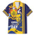 Barbados Errol Barrow Day Family Matching Short Sleeve Bodycon Dress and Hawaiian Shirt Barbadian Father of Independence