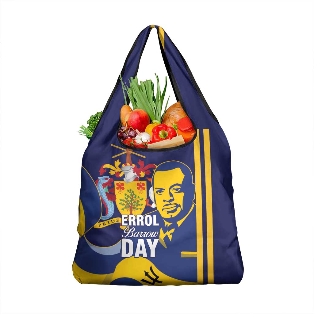 Barbados Errol Barrow Day Grocery Bag Barbadian Father of Independence