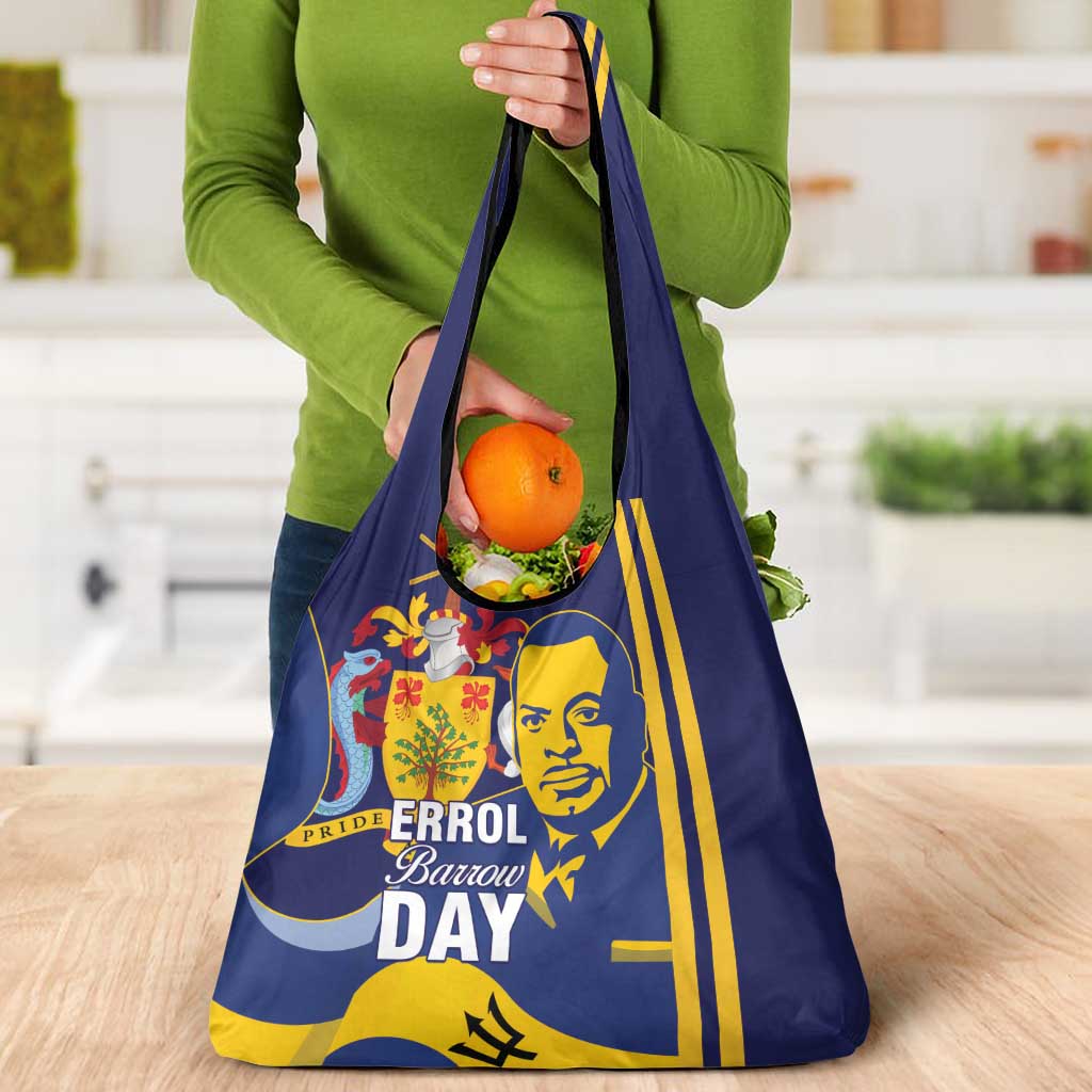Barbados Errol Barrow Day Grocery Bag Barbadian Father of Independence