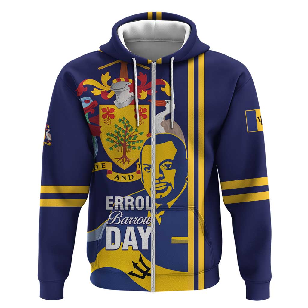 Barbados Errol Barrow Day Hoodie Barbadian Father of Independence