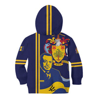 Barbados Errol Barrow Day Kid Hoodie Barbadian Father of Independence