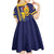 Barbados Errol Barrow Day Kid Short Sleeve Dress Barbadian Father of Independence