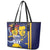 Barbados Errol Barrow Day Leather Tote Bag Barbadian Father of Independence
