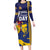 Barbados Errol Barrow Day Long Sleeve Bodycon Dress Barbadian Father of Independence