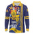 Barbados Errol Barrow Day Long Sleeve Polo Shirt Barbadian Father of Independence