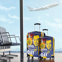 Barbados Errol Barrow Day Luggage Cover Barbadian Father of Independence