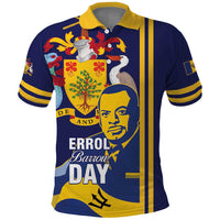 Barbados Errol Barrow Day Polo Shirt Barbadian Father of Independence