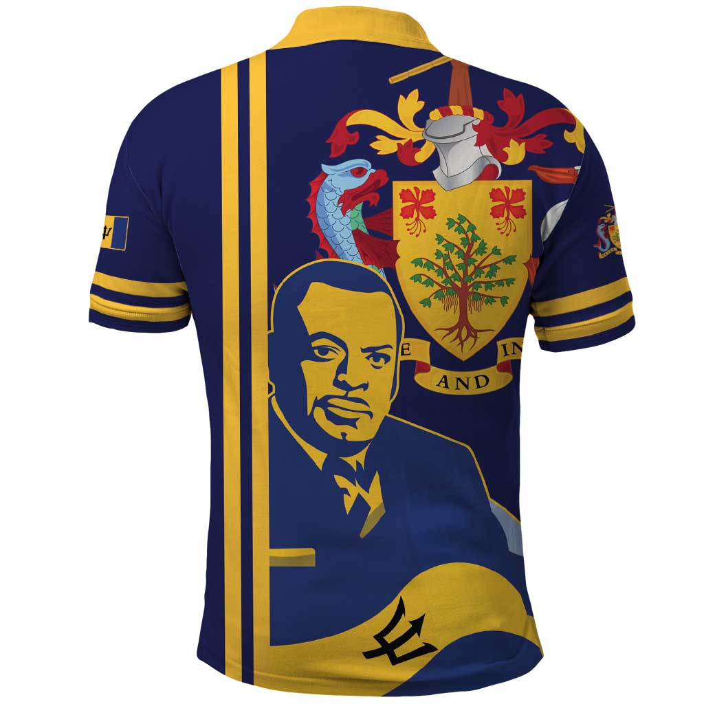 Barbados Errol Barrow Day Polo Shirt Barbadian Father of Independence