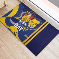 Barbados Errol Barrow Day Rubber Doormat Barbadian Father of Independence - Wonder Print Shop