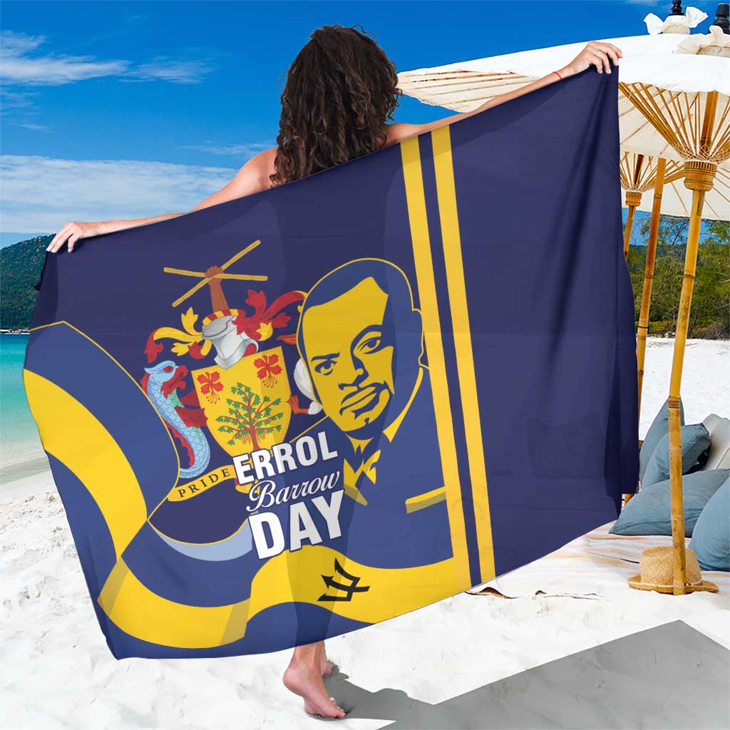 Barbados Errol Barrow Day Sarong Barbadian Father of Independence - Wonder Print Shop