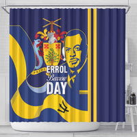 Barbados Errol Barrow Day Shower Curtain Barbadian Father of Independence - Wonder Print Shop