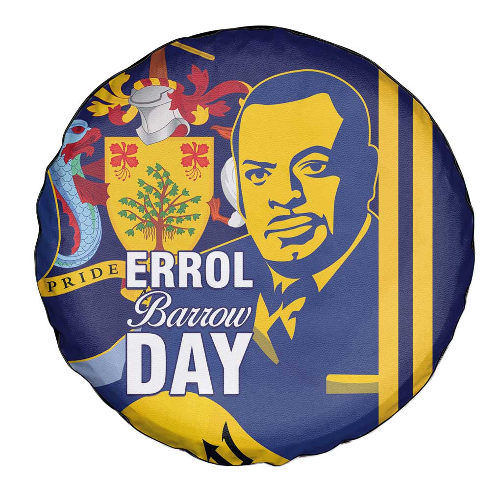 Barbados Errol Barrow Day Spare Tire Cover Barbadian Father of Independence - Wonder Print Shop
