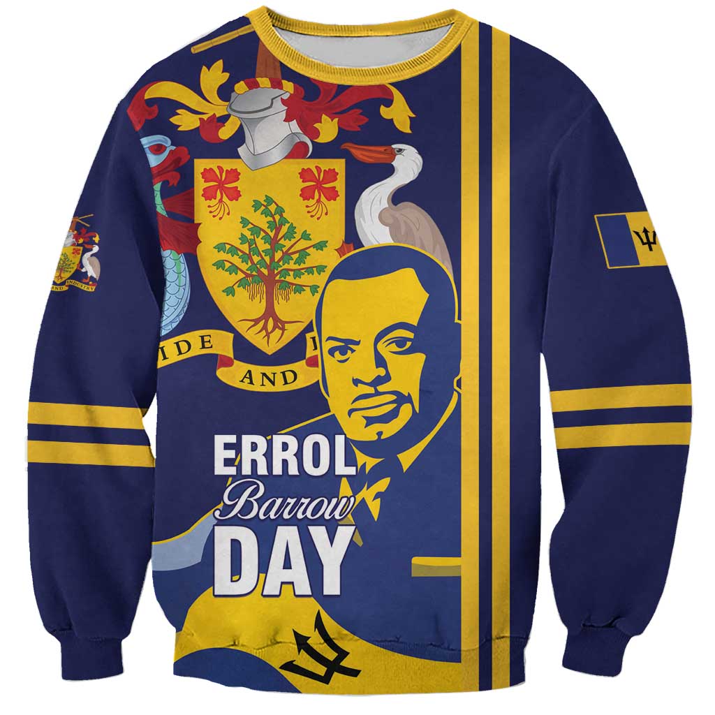 Barbados Errol Barrow Day Sweatshirt Barbadian Father of Independence - Wonder Print Shop