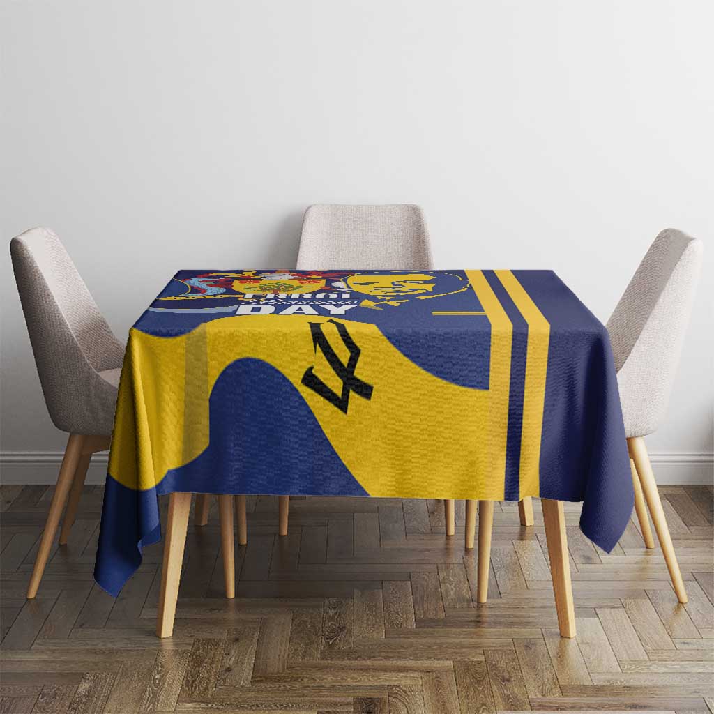 Barbados Errol Barrow Day Tablecloth Barbadian Father of Independence - Wonder Print Shop