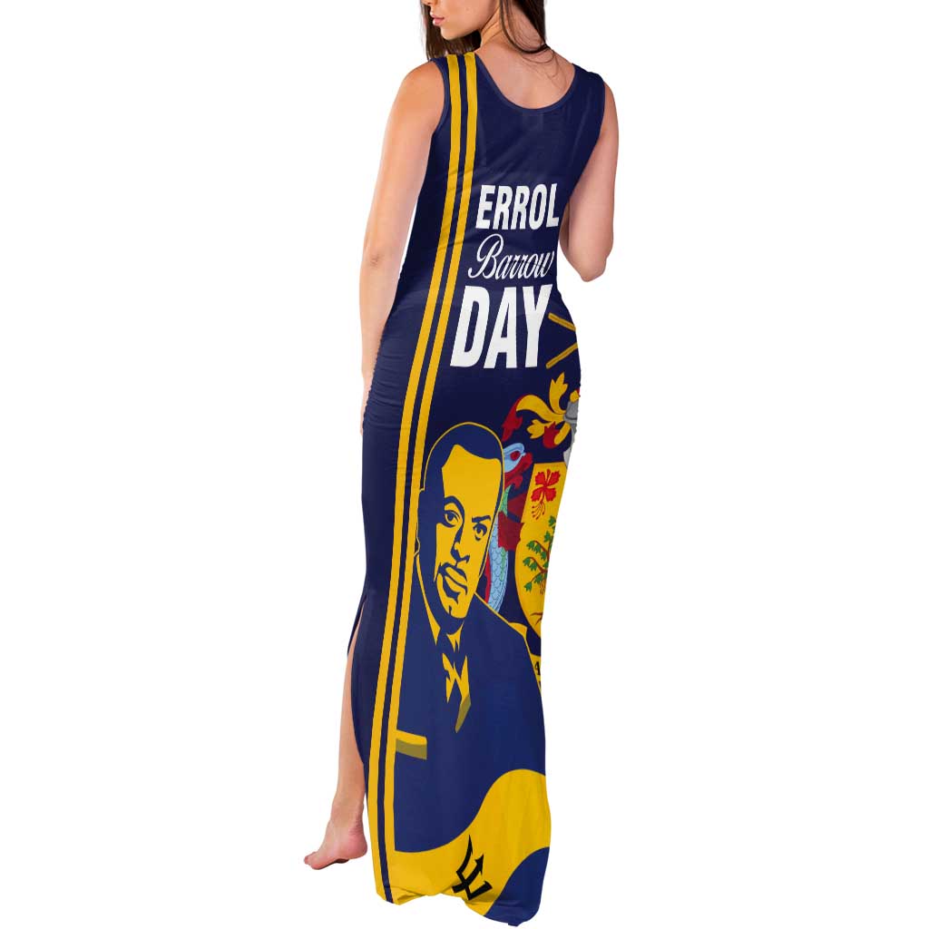 Barbados Errol Barrow Day Tank Maxi Dress Barbadian Father of Independence - Wonder Print Shop