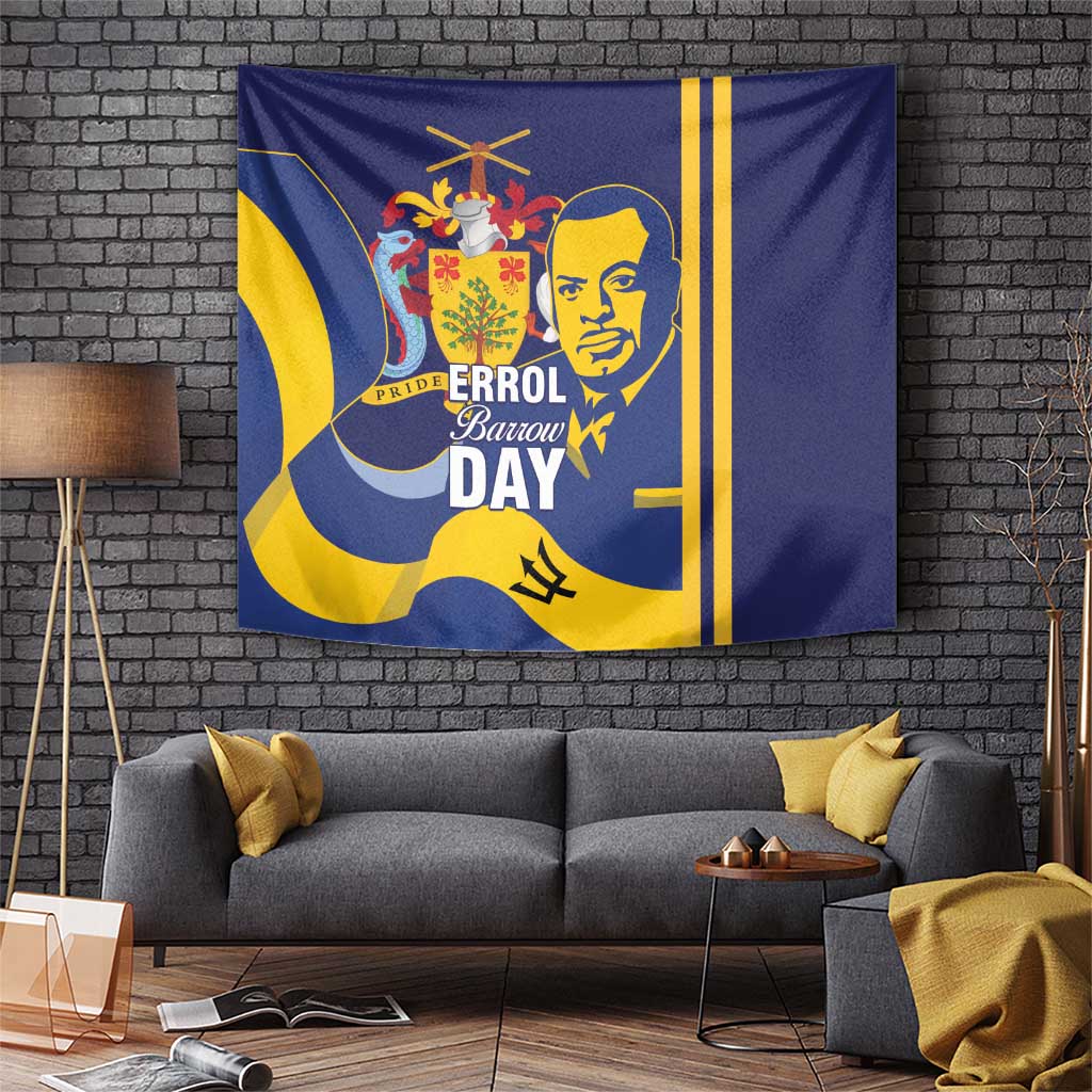 Barbados Errol Barrow Day Tapestry Barbadian Father of Independence - Wonder Print Shop