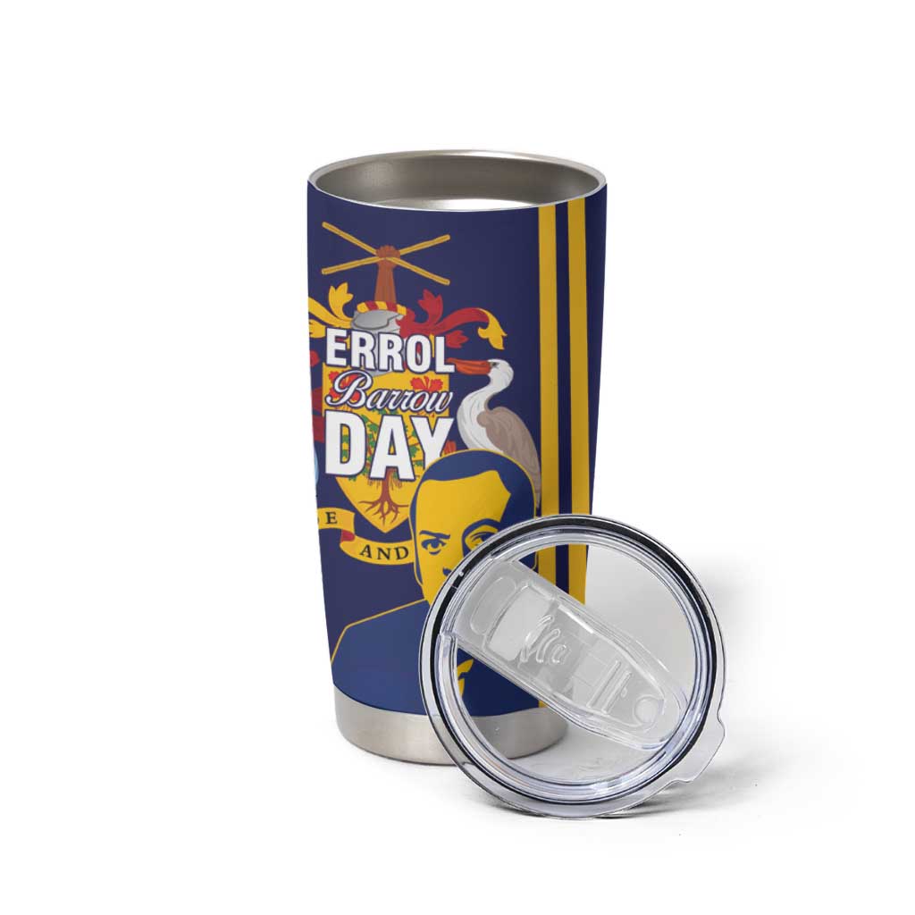 Barbados Errol Barrow Day Tumbler Cup Barbadian Father of Independence - Wonder Print Shop