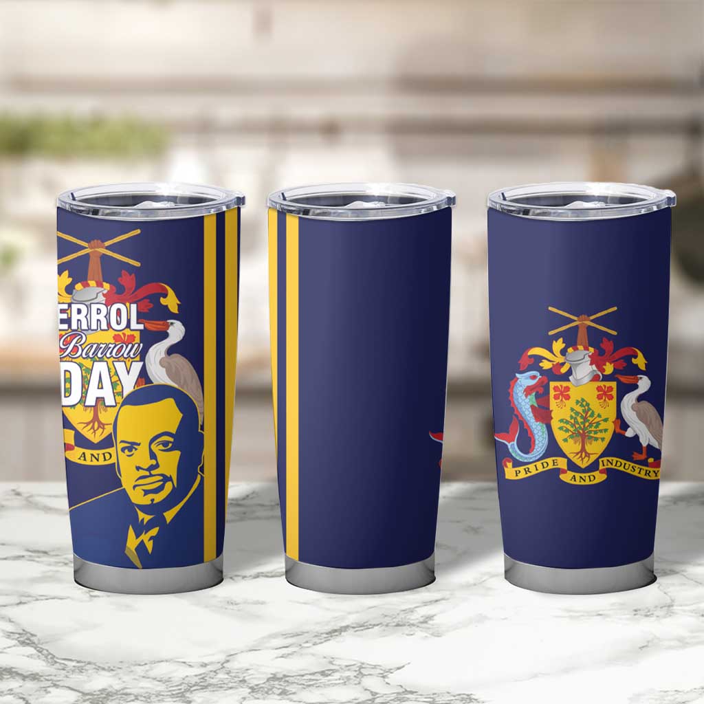 Barbados Errol Barrow Day Tumbler Cup Barbadian Father of Independence - Wonder Print Shop