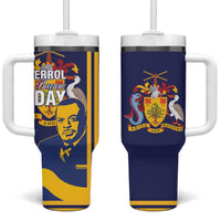 Barbados Errol Barrow Day Tumbler With Handle Barbadian Father of Independence - Wonder Print Shop