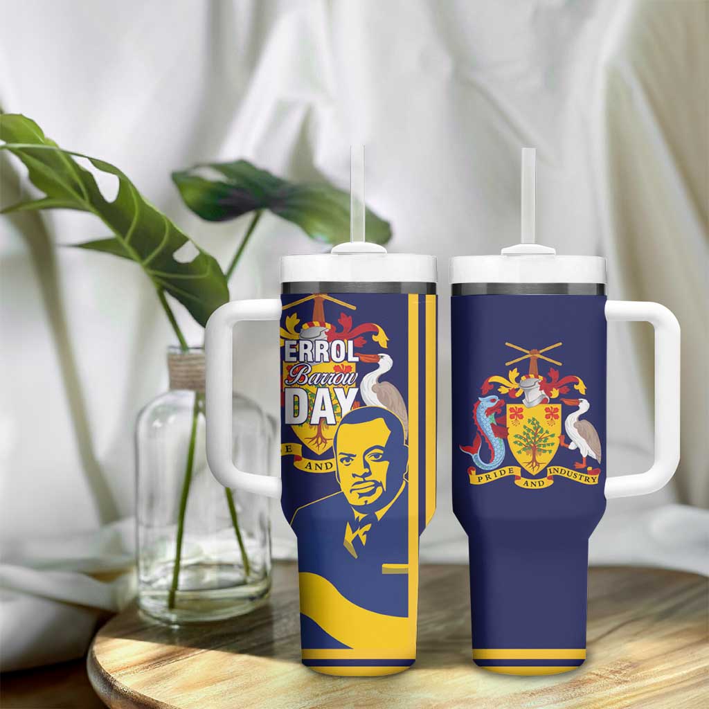 Barbados Errol Barrow Day Tumbler With Handle Barbadian Father of Independence - Wonder Print Shop