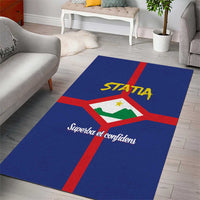 Statia Area Rug Sint Eustatius Coat Of Arms