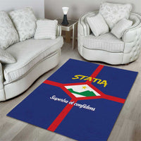 Statia Area Rug Sint Eustatius Coat Of Arms