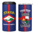 Personalised Statia 4 in 1 Can Cooler Tumbler Sint Eustatius Coat Of Arms