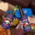 Personalised Statia 4 in 1 Can Cooler Tumbler Sint Eustatius Coat Of Arms