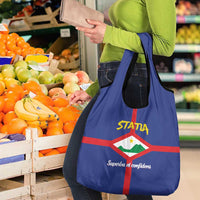 Statia Grocery Bag Sint Eustatius Coat Of Arms