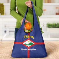 Statia Grocery Bag Sint Eustatius Coat Of Arms