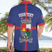 Personalised Statia Hawaiian Shirt Sint Eustatius Coat Of Arms