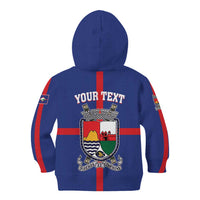 Personalised Statia Kid Hoodie Sint Eustatius Coat Of Arms