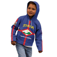 Personalised Statia Kid Hoodie Sint Eustatius Coat Of Arms