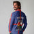 Personalised Statia Long Sleeve Polo Shirt Sint Eustatius Coat Of Arms