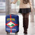 Statia Luggage Cover Sint Eustatius Coat Of Arms