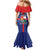 Personalised Statia Mermaid Dress Sint Eustatius Coat Of Arms