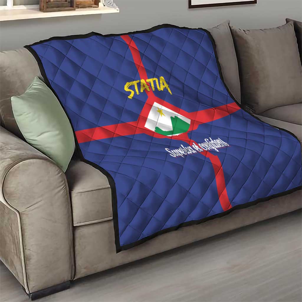 Statia Quilt Sint Eustatius Coat Of Arms - Wonder Print Shop