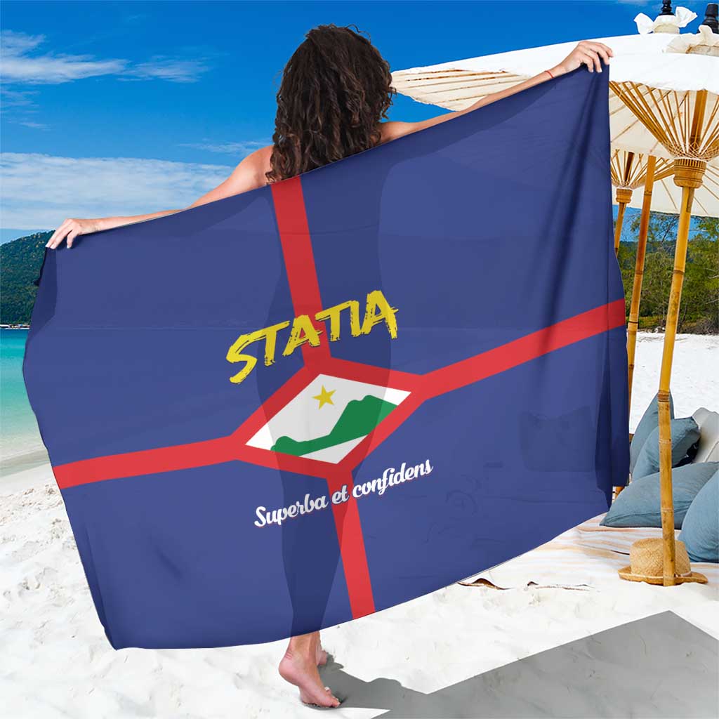 Statia Sarong Sint Eustatius Coat Of Arms - Wonder Print Shop
