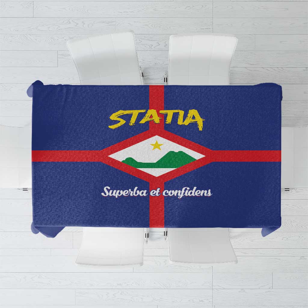 Statia Tablecloth Sint Eustatius Coat Of Arms - Wonder Print Shop