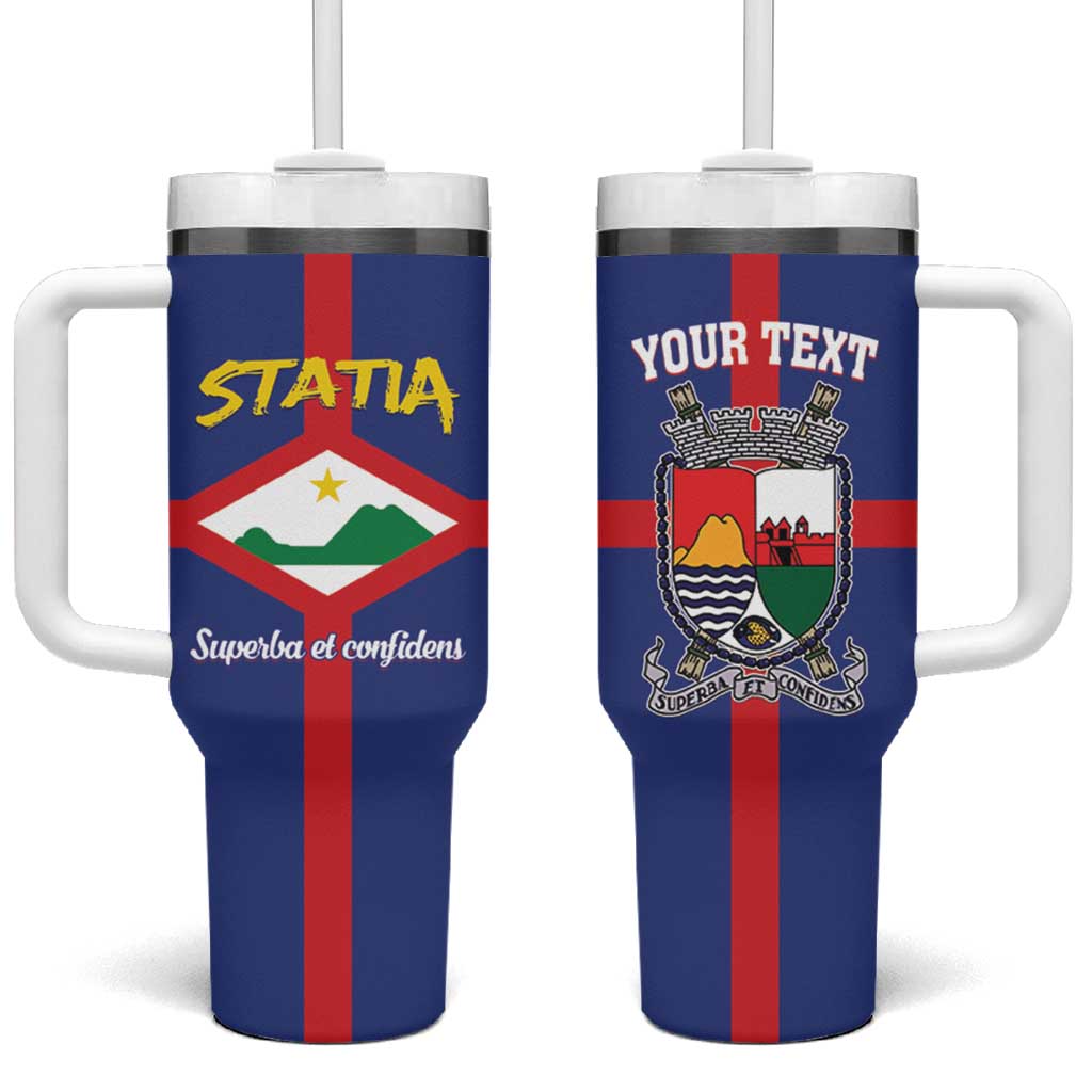 Personalised Statia Tumbler With Handle Sint Eustatius Coat Of Arms - Wonder Print Shop