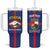 Personalised Statia Tumbler With Handle Sint Eustatius Coat Of Arms - Wonder Print Shop