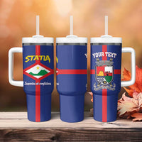 Personalised Statia Tumbler With Handle Sint Eustatius Coat Of Arms - Wonder Print Shop