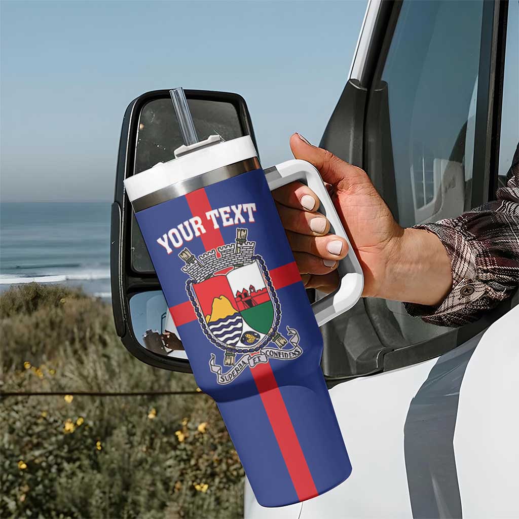 Personalised Statia Tumbler With Handle Sint Eustatius Coat Of Arms - Wonder Print Shop