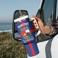 Personalised Statia Tumbler With Handle Sint Eustatius Coat Of Arms - Wonder Print Shop