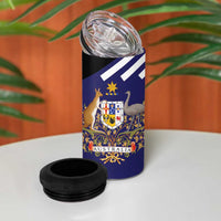 Personalised Australia Kangaroo Koala Together 4 in 1 Can Cooler Tumbler Special Edition