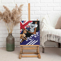 Australia Kangaroo Koala Together Canvas Wall Art Special Edition